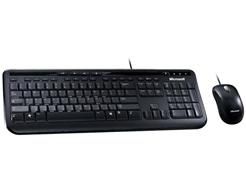 KIT TECLADO E MOUSE MICROSOFT WIRED DESKTOP 600 USB